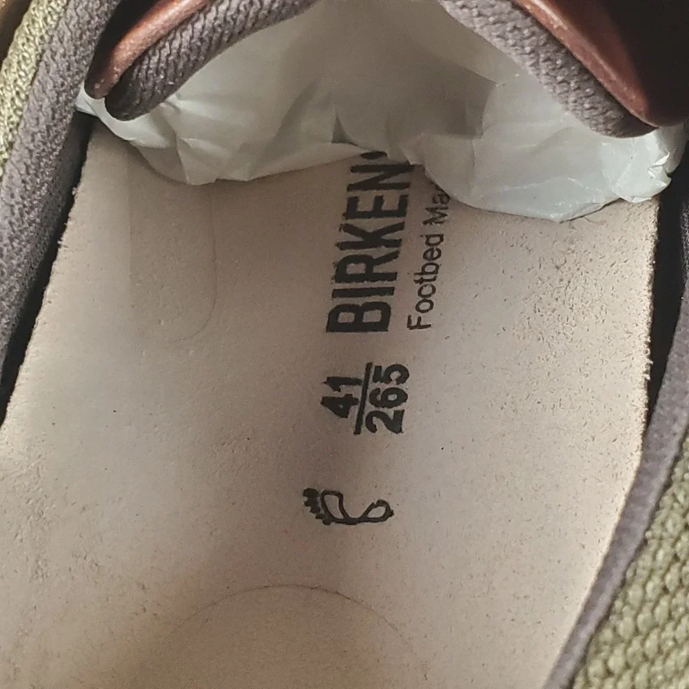 Birkenstock Minot Womens Shoes Sz 10‎ - 10.5 EU 41 Lace Up Boat Sneakers